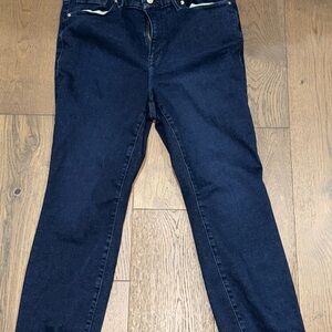 Women's Good American Always Fit Good Leg Straight Leg